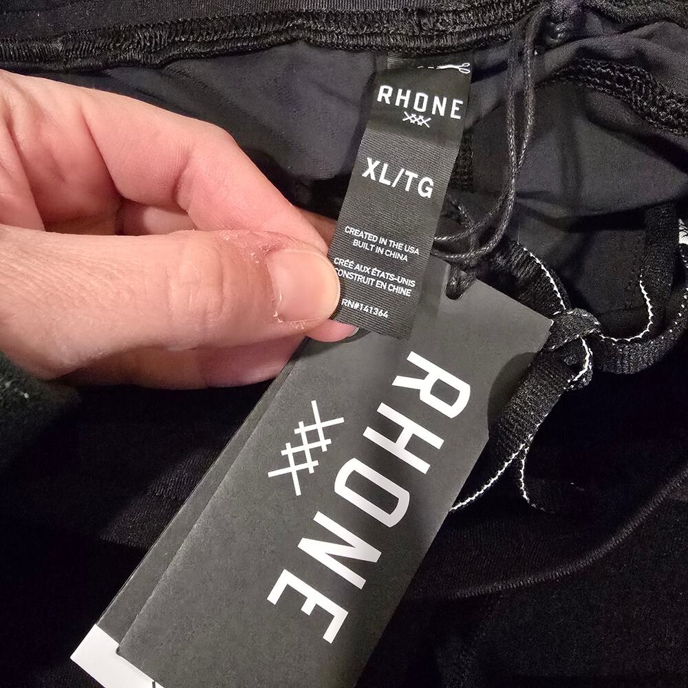 NEW NWT Men's Rhone Black Versatility Pant Athletic Lightweight | Size XL - Picture 9 of 10